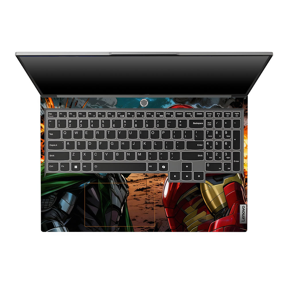 Iron Man vs Doom Lenovo Legion 5 16IRX9 3D Laptop Skin