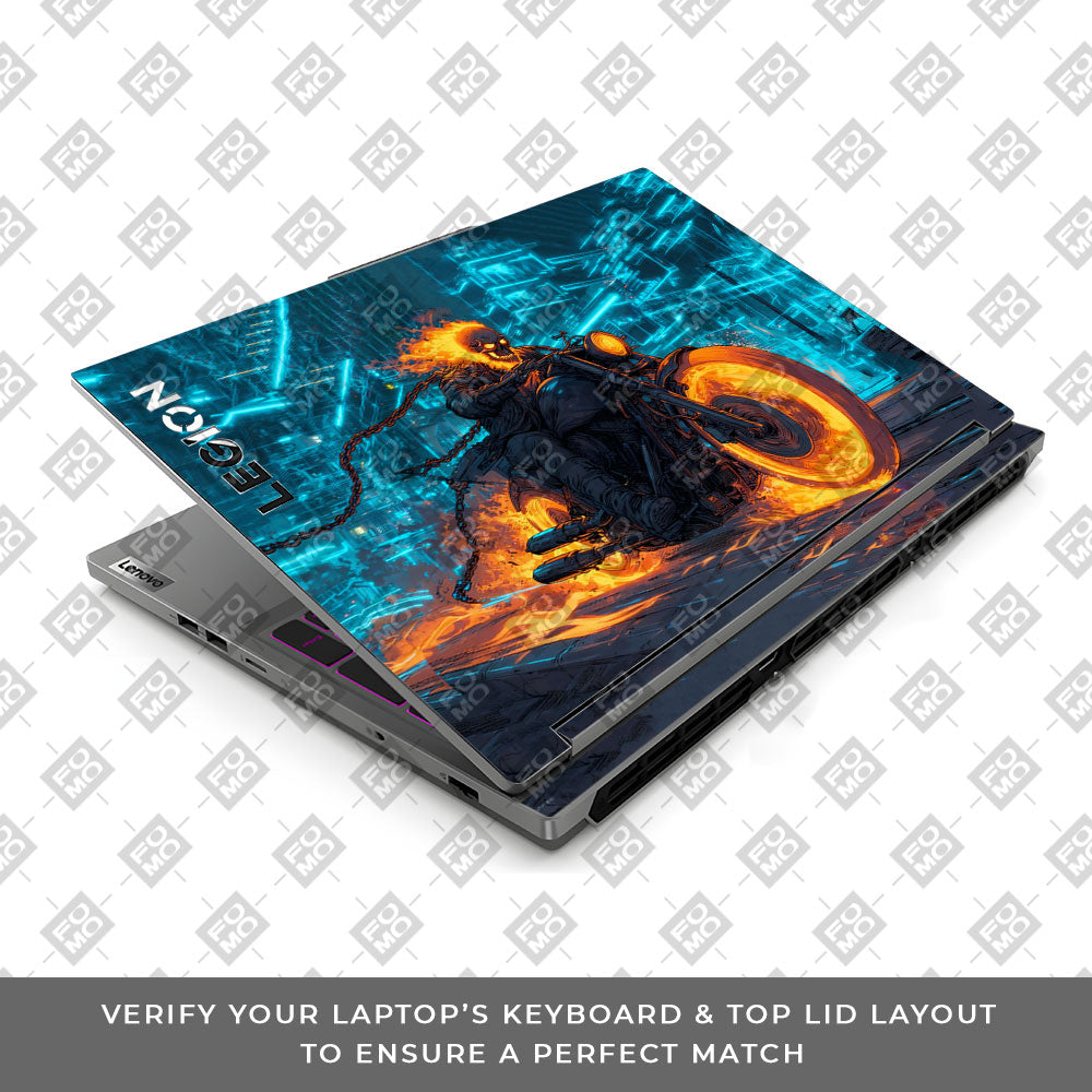 Hellfire Rider Lenovo Legion 5 16IRX9 Laptop Skin