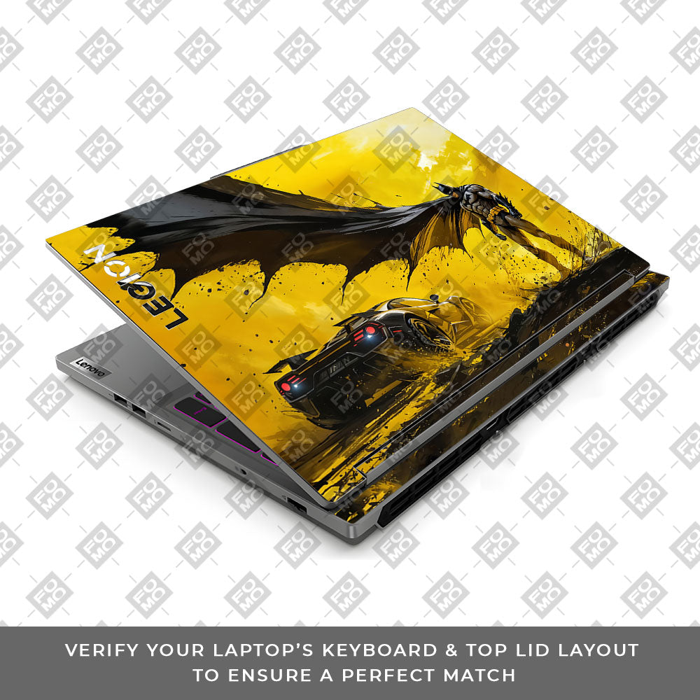 Dark Knight Velocity Lenovo Legion 5 16IRX9 Laptop Skin