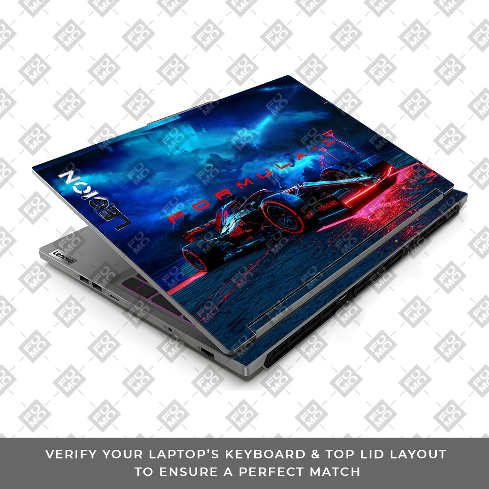 Fututristic Formula 1 Lenovo Legion 5 16IRX9 Laptop Skin