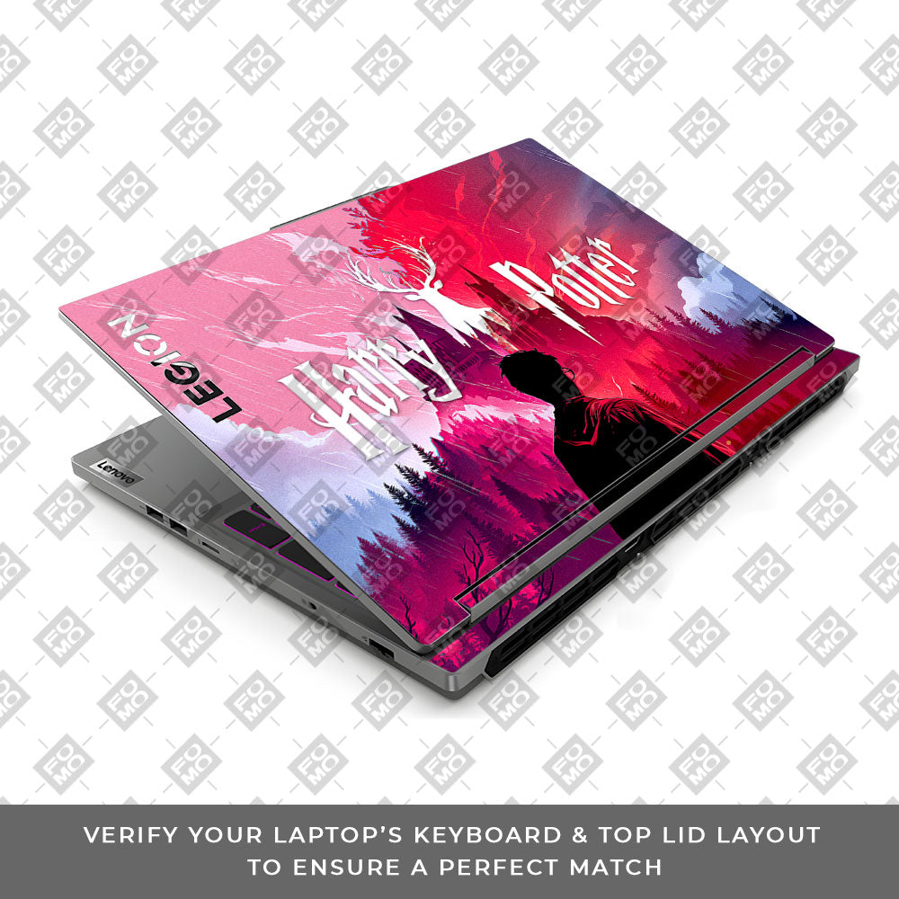 Harry Potter Magical Hogwarts Lenovo Legion 5 16IRX9 Laptop Skin
