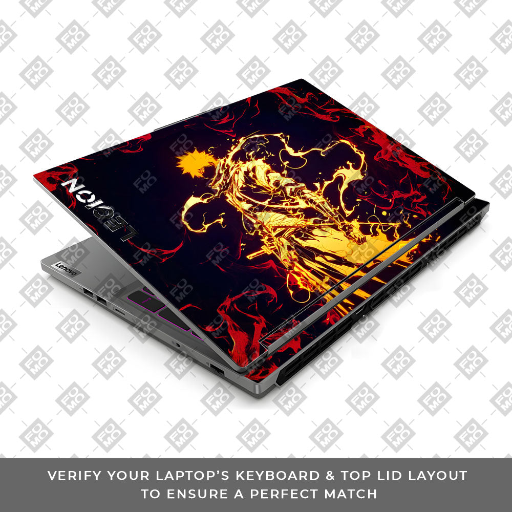 Bleach Ichigo Bankai Form Lenovo Legion 5 16IRX9 Laptop Skin