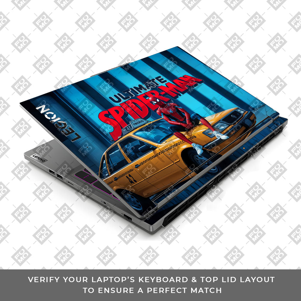 Urban Spiderman Lenovo Legion 5 16IRX9 Laptop Skin