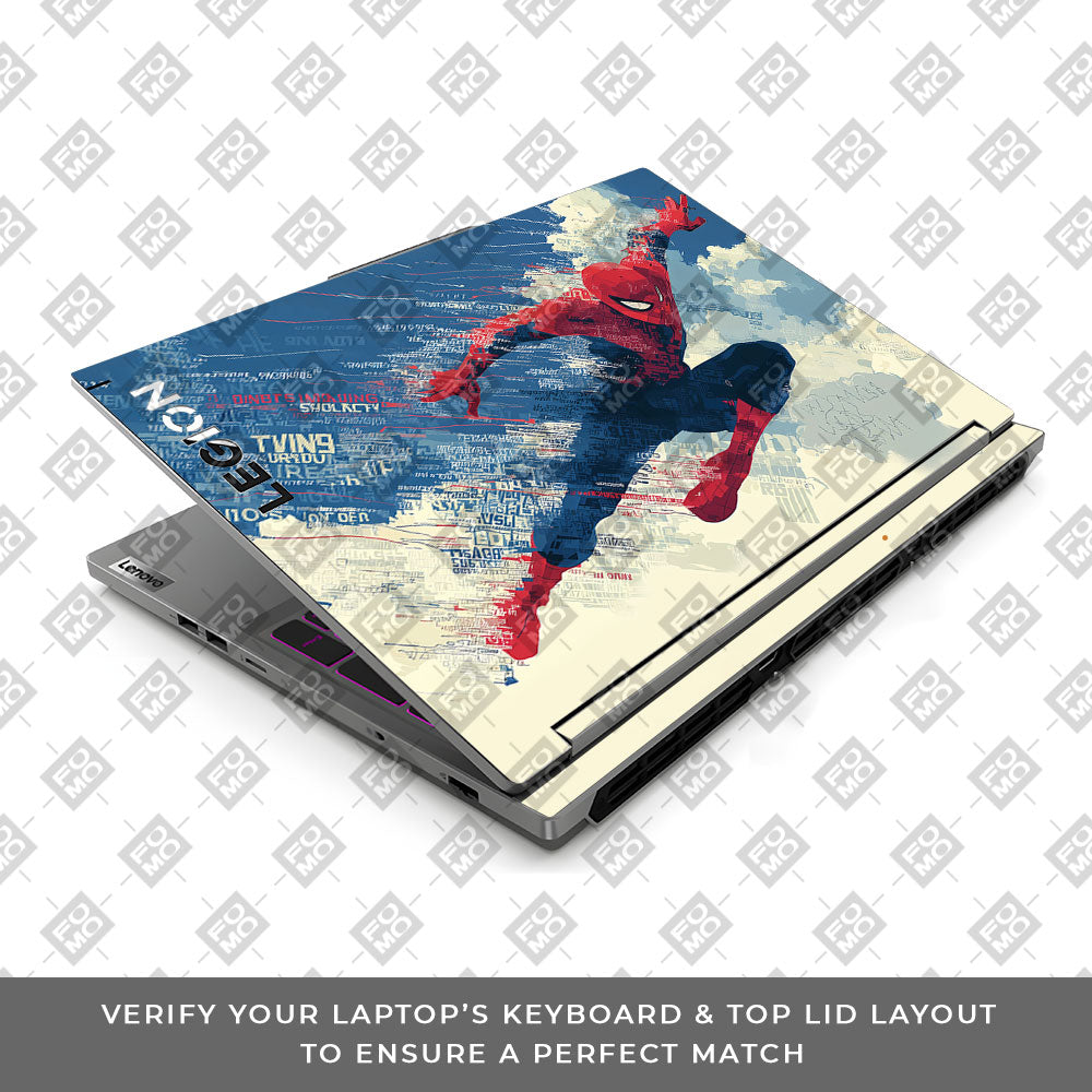 Spiderman Velocity Lenovo Legion 5 16IRX9 Laptop Skin