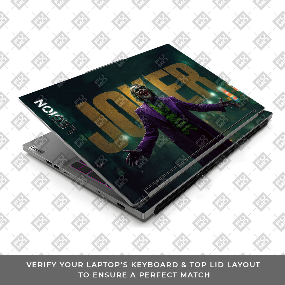 The Joker Chaos Lenovo Legion 5 16IRX9 Laptop Skin