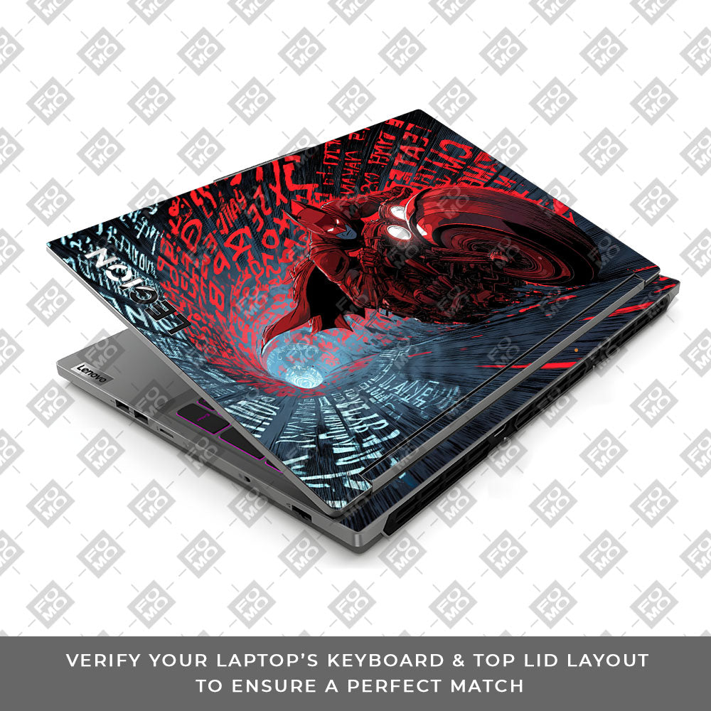 Dark Knight Overdrive Lenovo Legion 5 16IRX9 3D Laptop Skin