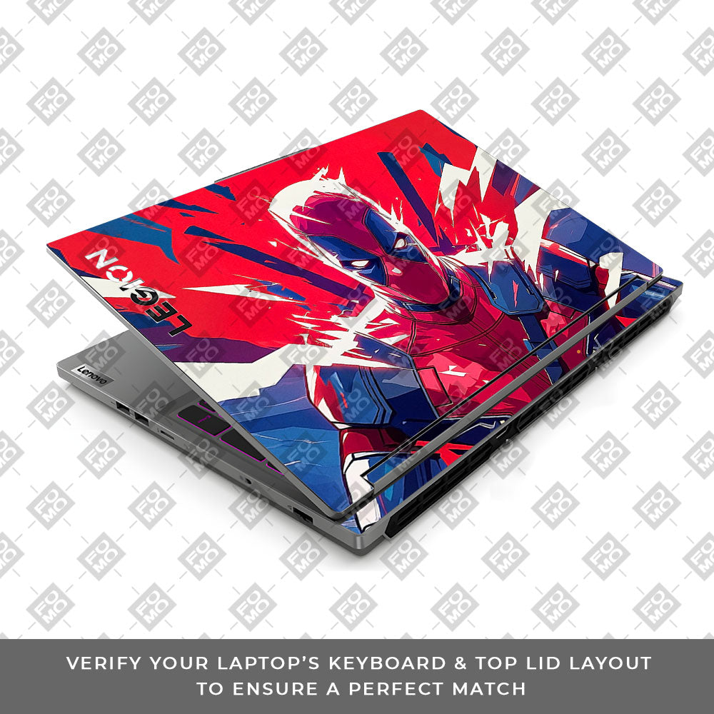 Deadpool Power Burst Lenovo Legion 5 16IRX9 Laptop Skin