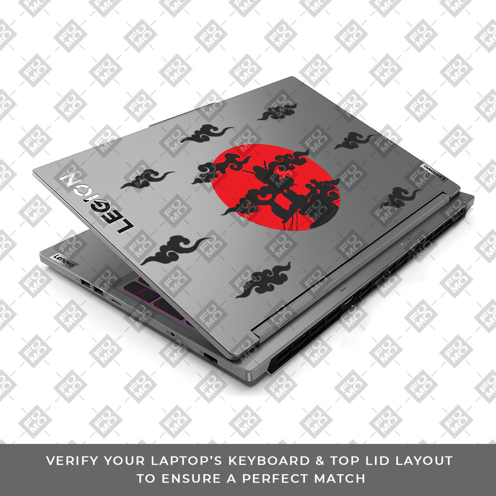 Transparent Moonlit Ninja Lenovo Legion 5 16IRX9 Laptop Skin