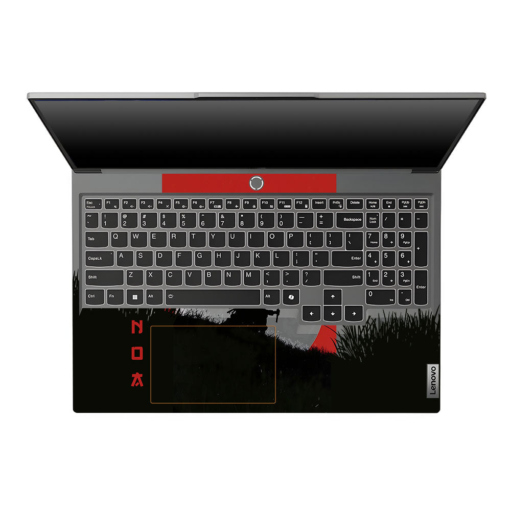 Transparent Swordsman’s Resolve Lenovo Legion 5 16IRX9 Laptop Skin