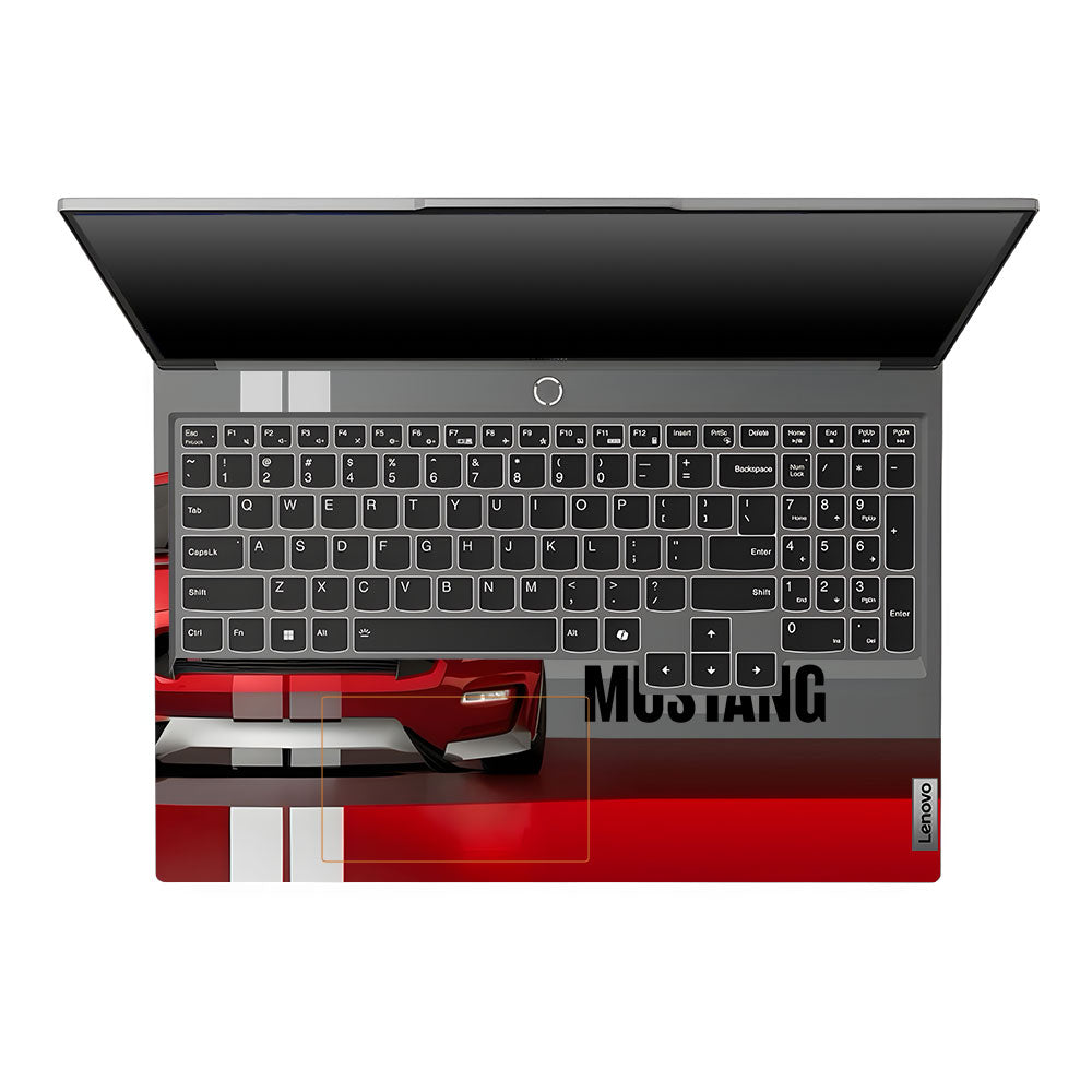 Transparent Mustang Power Lenovo Legion 5 16IRX9 Laptop Skin