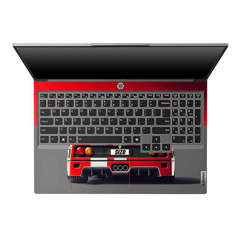 Transparent Ferrari F40 Lenovo Legion 5 16IRX9 Laptop Skin