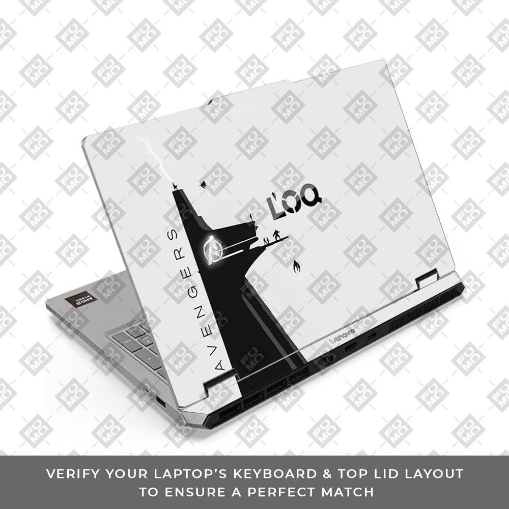 Lenovo LOQ Essential 15ARP11 Superhero Team Action Laptop Skin