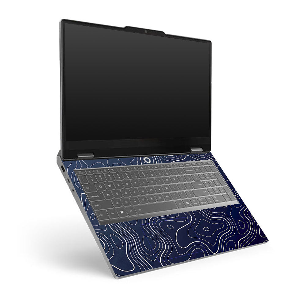 Lenovo LOQ Essential 15ARP11 Fluid Lines Design Laptop Skin