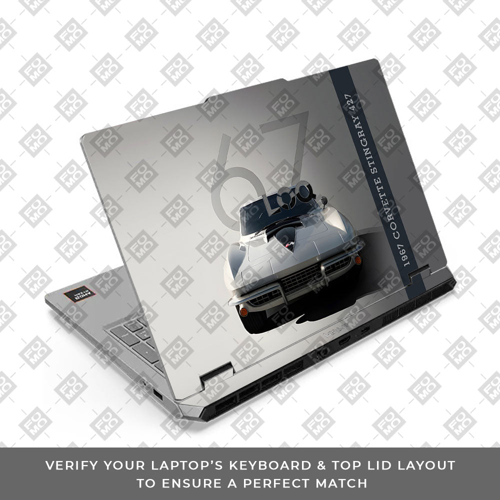 Lenovo LOQ Essential 15ARP11 Retro Muscle Car Laptop Skin