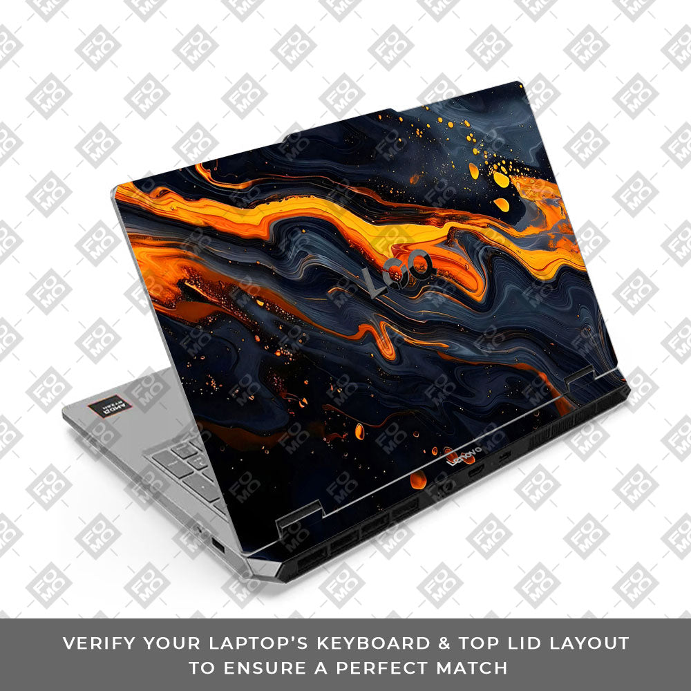 Lenovo LOQ Essential 15ARP11 Lava Marble Laptop Skin
