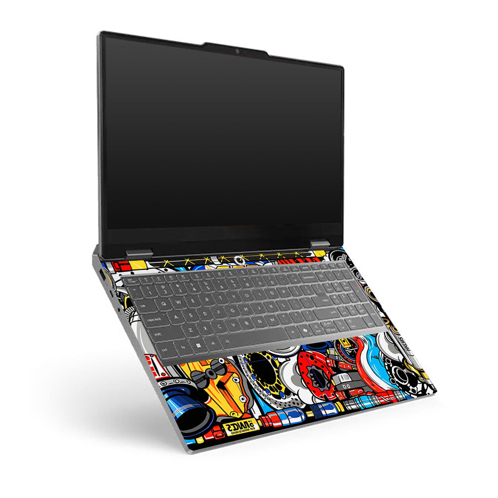 Lenovo LOQ Essential 15ARP11 Mechanical Chaos Laptop Skin