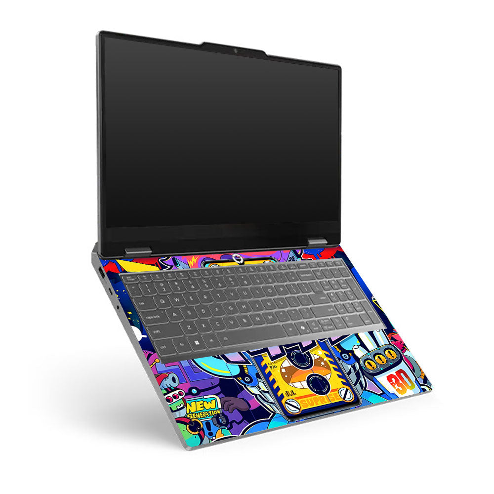 Lenovo LOQ Essential 15ARP11 Futuristic Cyberpunk Vision Laptop Skin