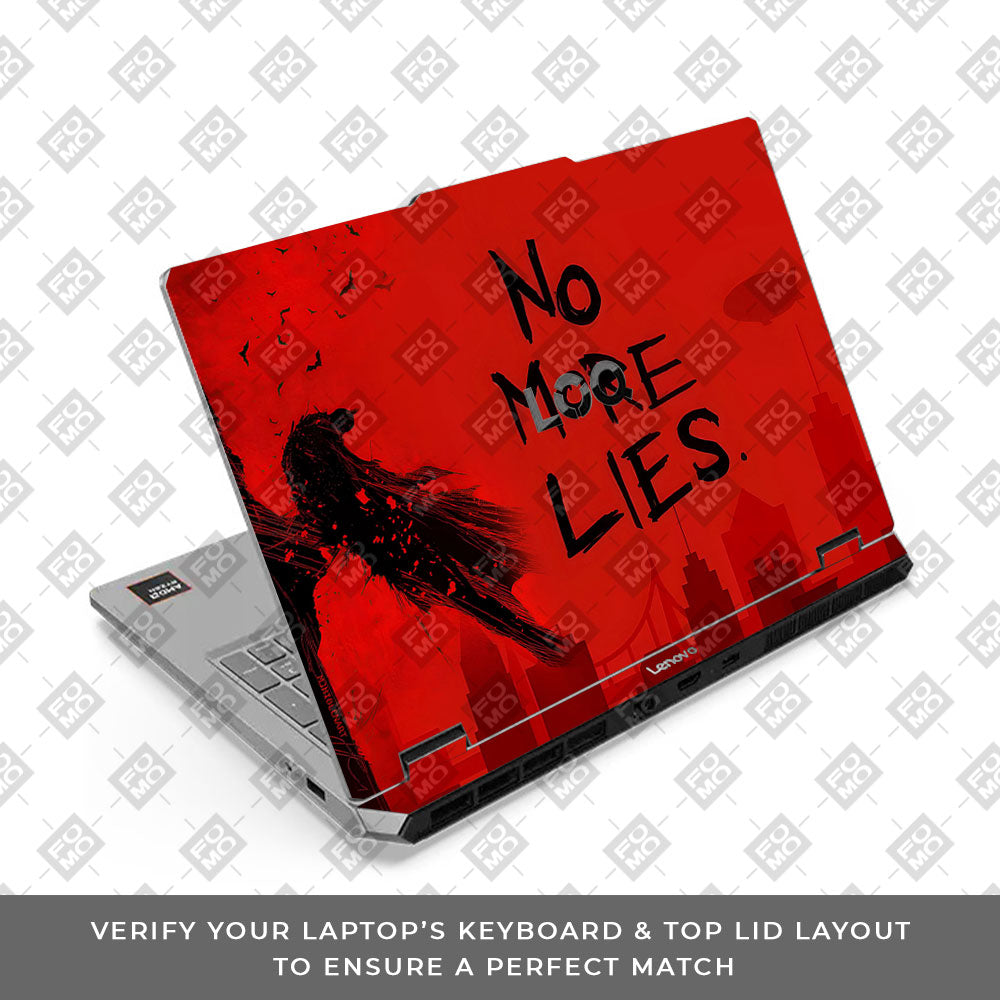 Lenovo LOQ Essential 15ARP11 Masked Vigilante Hero 3D Laptop Skin