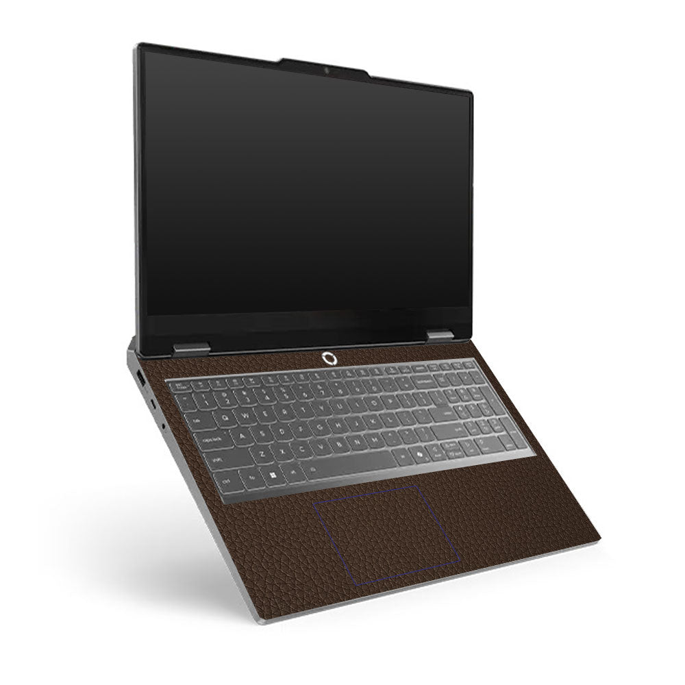 Lenovo LOQ Essential 15ARP11 Textured Brown Leather Laptop Skin
