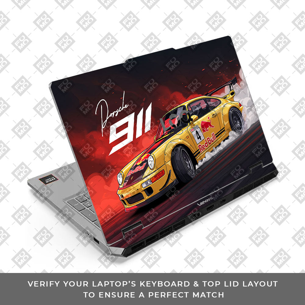 Lenovo LOQ Essential 15ARP11 Classic Racing Coupe 3D Laptop Skin