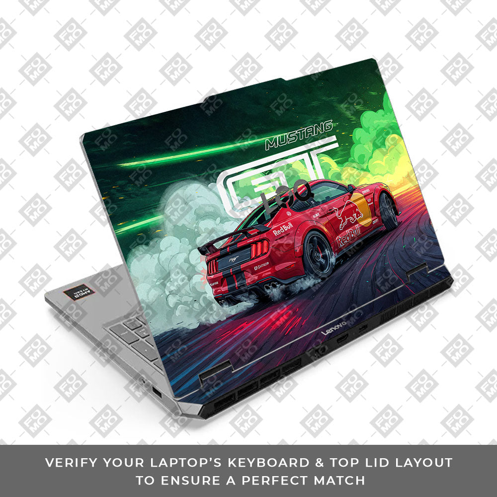 Lenovo LOQ Essential 15ARP11 Muscle Car Drift Laptop Skin