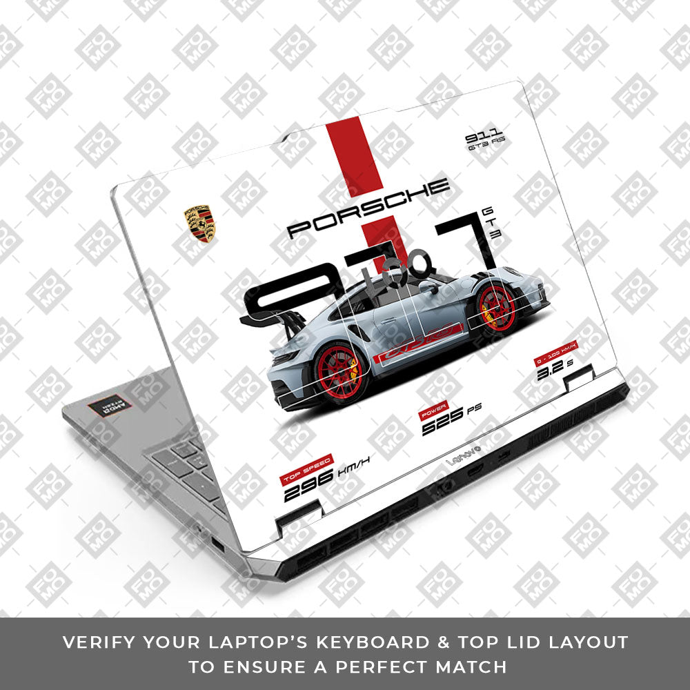 Lenovo LOQ Essential 15ARP11 Track Racing Machine Laptop Skin