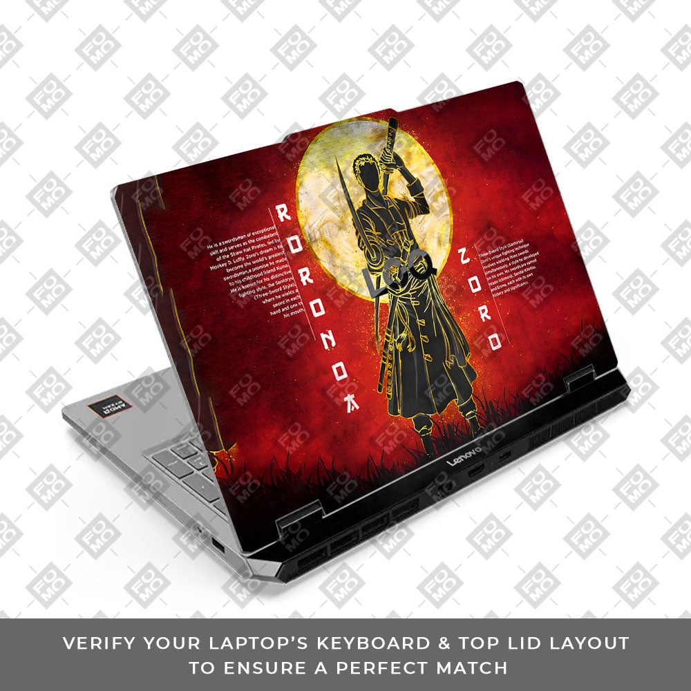 Lenovo LOQ Essential 15ARP11 Golden Moon Swordsman Laptop Skin