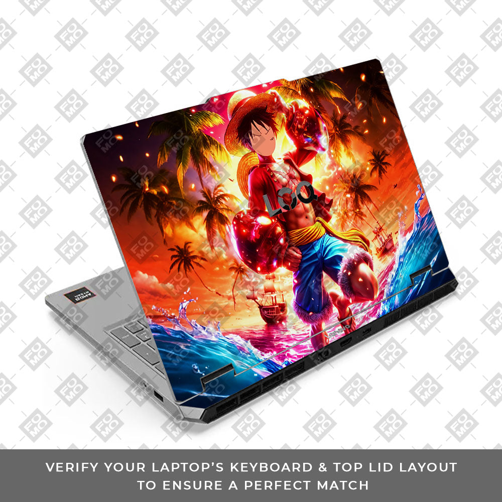 Lenovo LOQ Essential 15ARP11 Golden Aura Pirate Laptop Skin