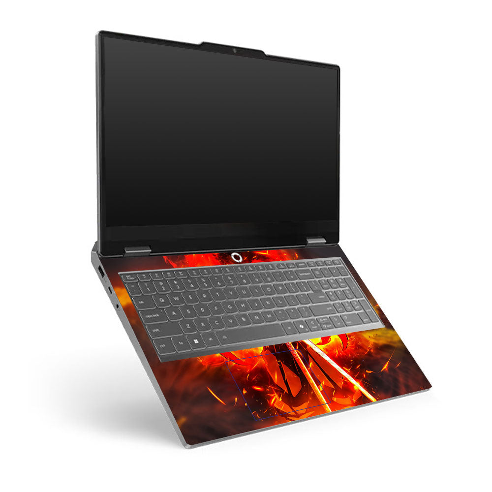 Lenovo LOQ Essential 15ARP11 Anime Flame Swordsman Laptop Skin