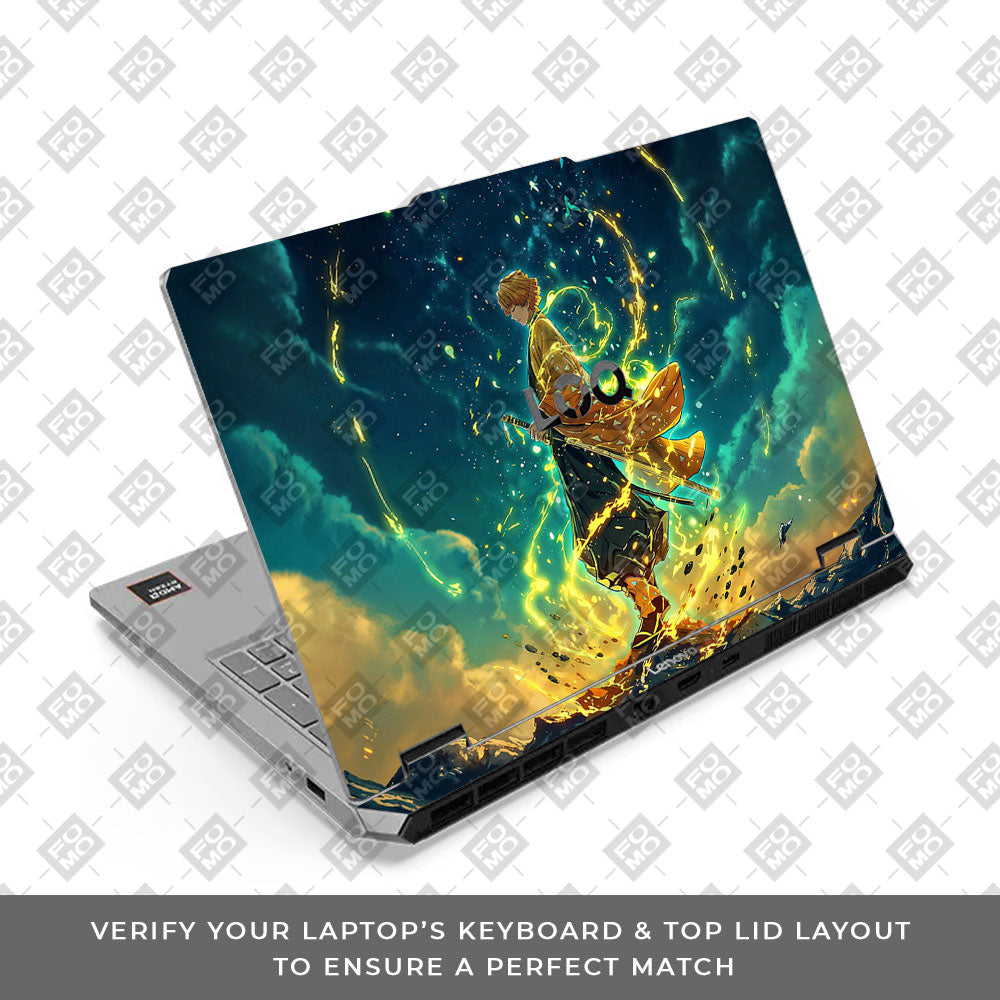 Lenovo LOQ Essential 15ARP11 Thunder Blade Deity Laptop Skin