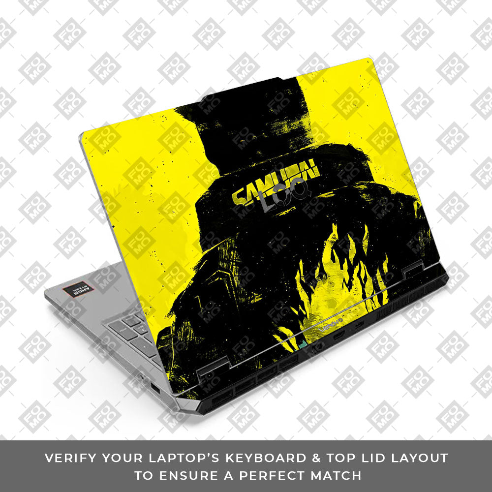 Lenovo LOQ Essential 15ARP11 Backlit Samurai Jacket Laptop Skin