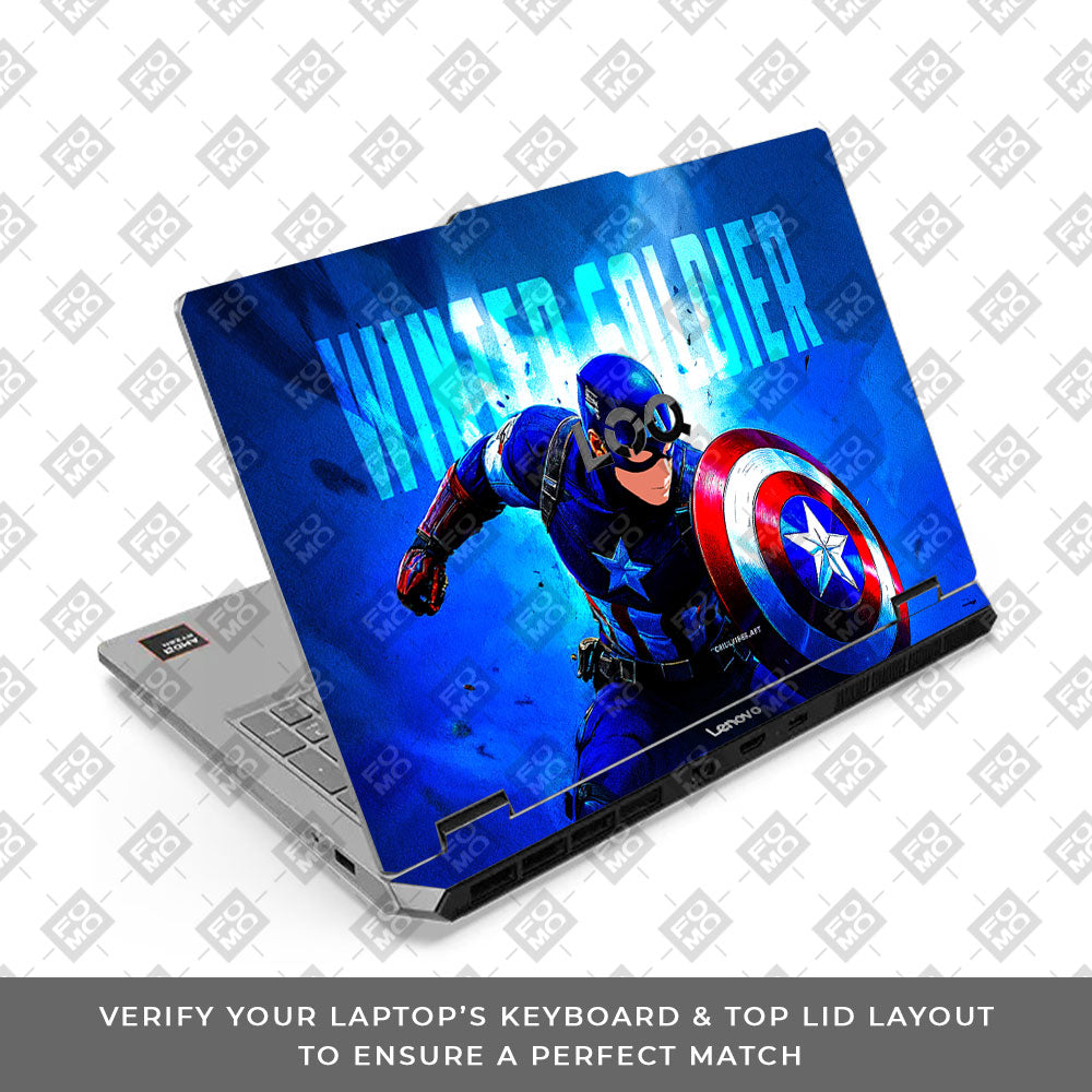 Lenovo LOQ Essential 15ARP11 Shield Comic Hero Laptop Skin