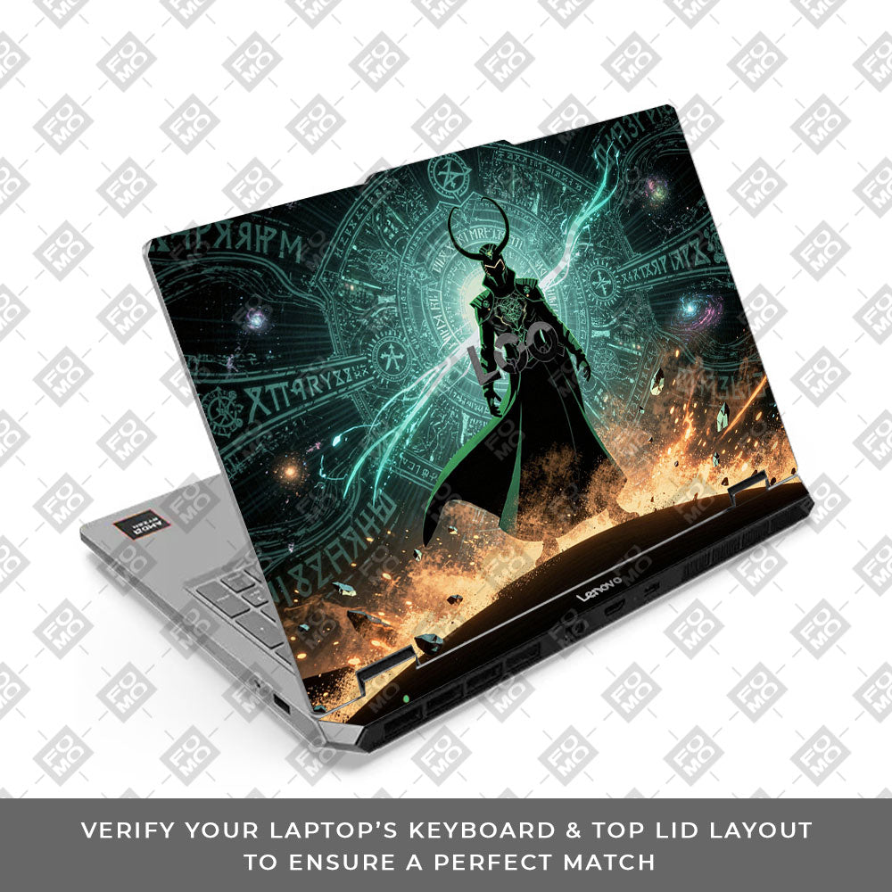Lenovo LOQ Essential 15ARP11 Neon Trickster God Laptop Skin