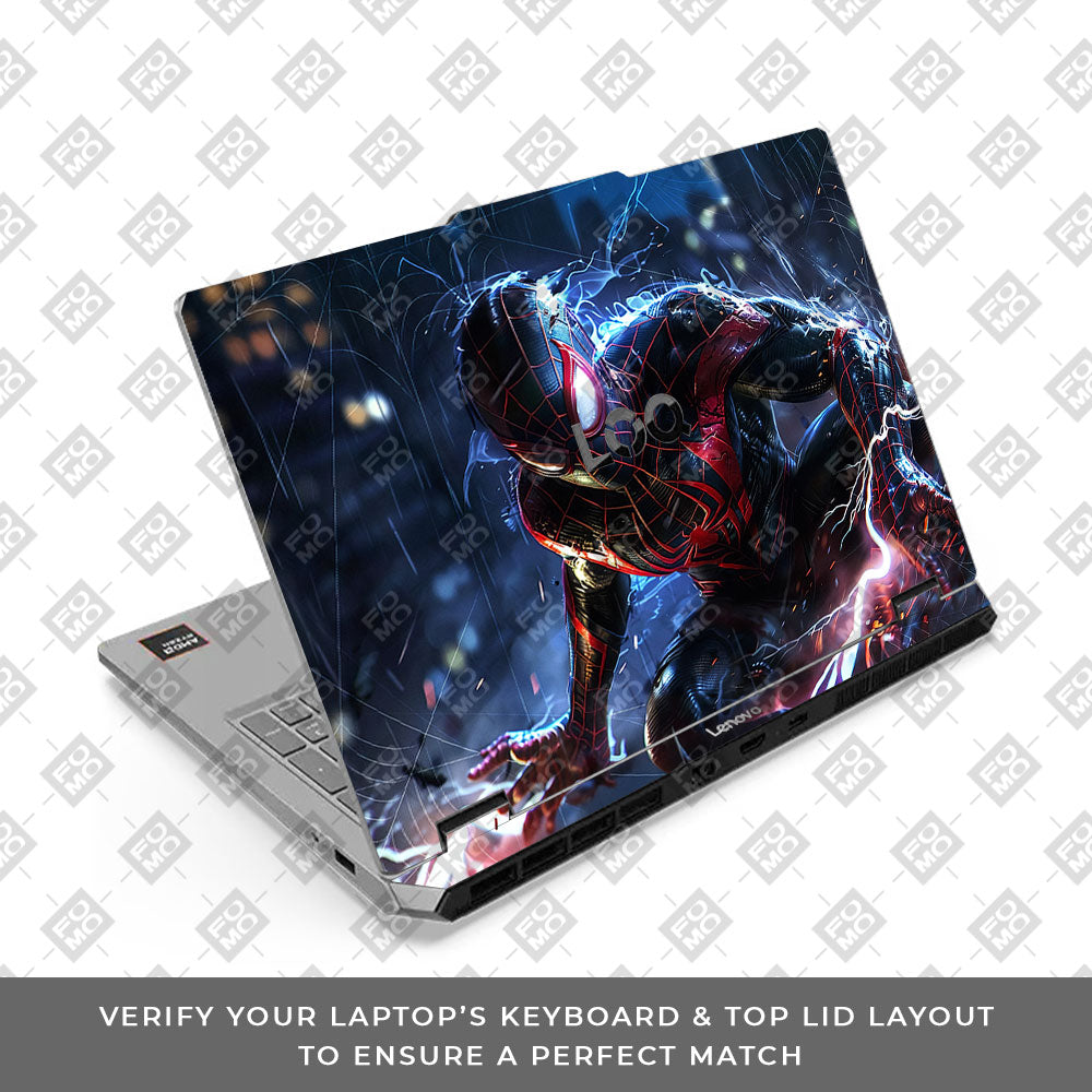 Lenovo LOQ Essential 15ARP11 Neon Web Hero Laptop Skin