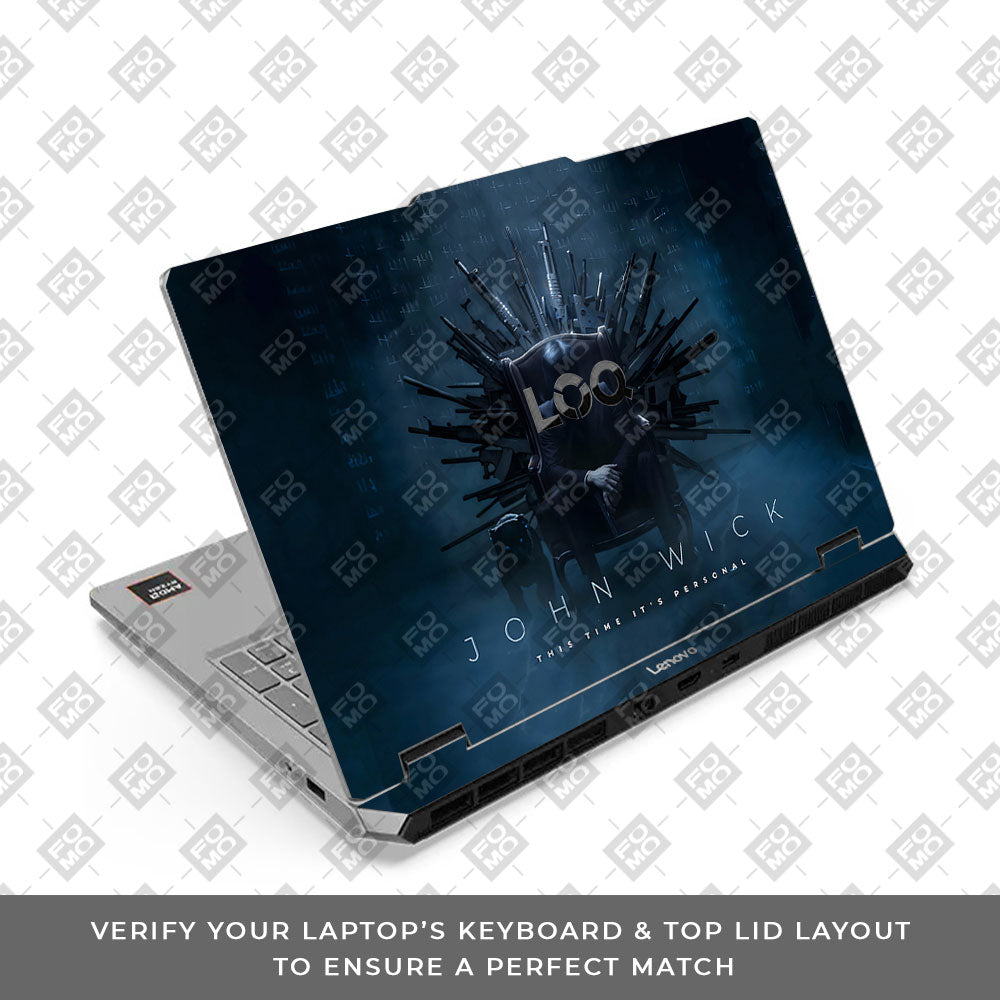 Lenovo LOQ Essential 15ARP11 Suited Assassin Noir Laptop Skin