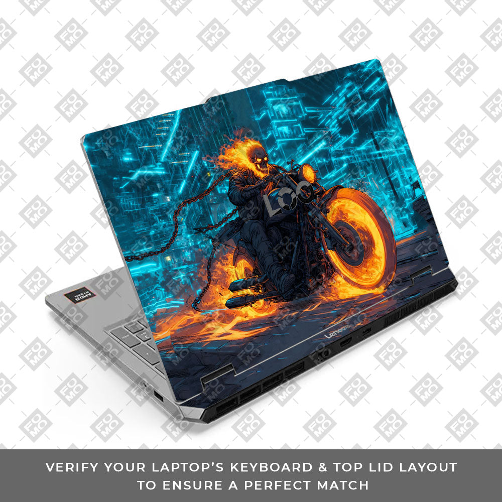 Lenovo LOQ Essential 15ARP11 Hellfire Rider Laptop Skin