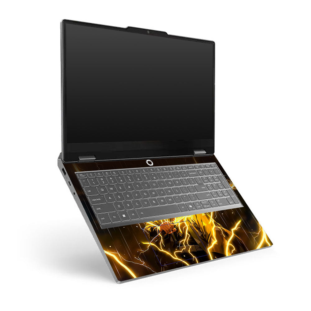 Lenovo LOQ Essential 15ARP11 Thunder Anime Swordsman 3D Laptop Skin
