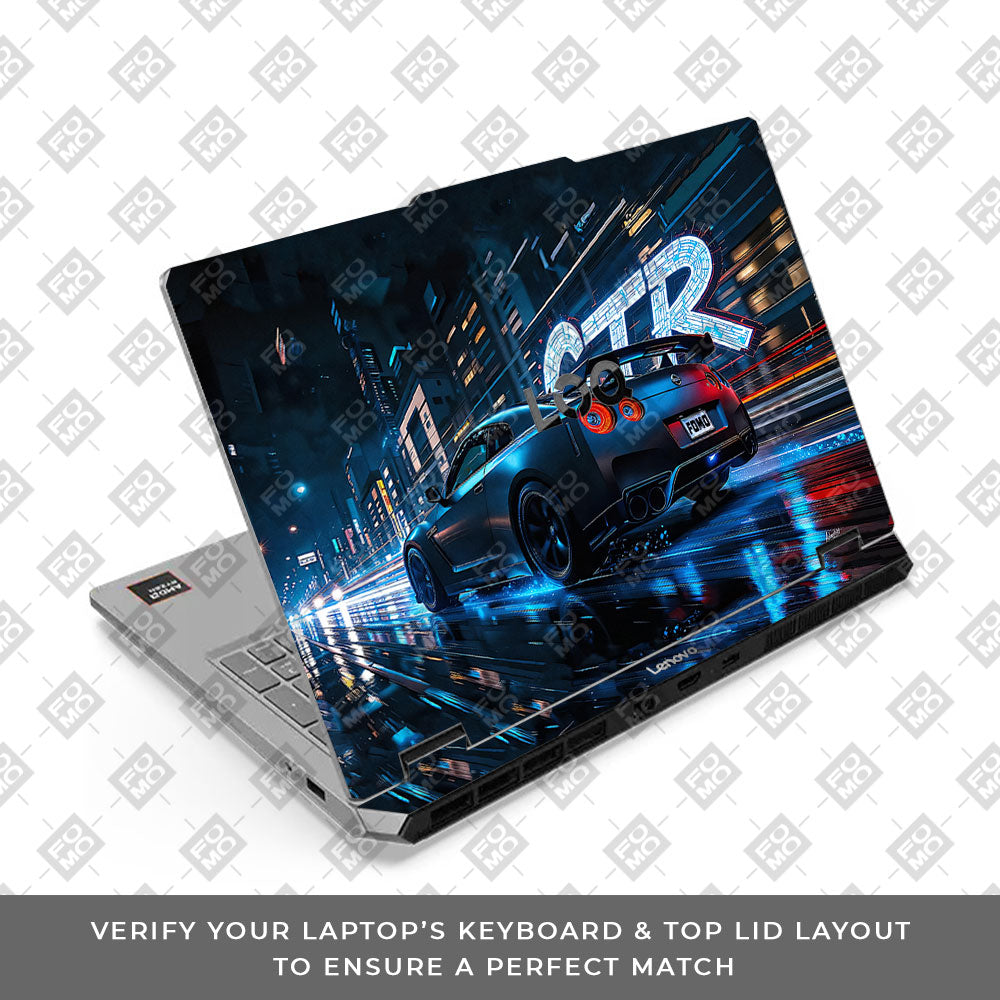 Lenovo LOQ Essential 15ARP11 Neon Street Racing Laptop Skin