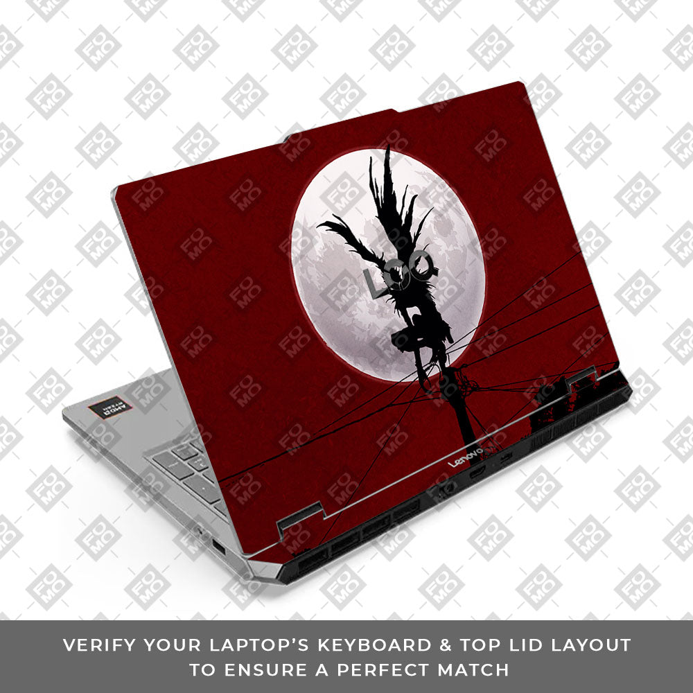 Lenovo LOQ Essential 15ARP11 Dark Anime Reaper Laptop Skin