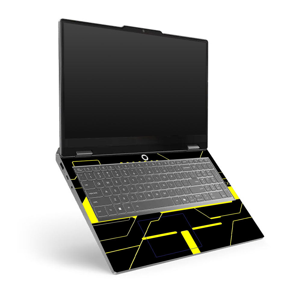 Lenovo LOQ Essential 15ARP11 Cyberpunk Yellowline Grid Laptop Skin