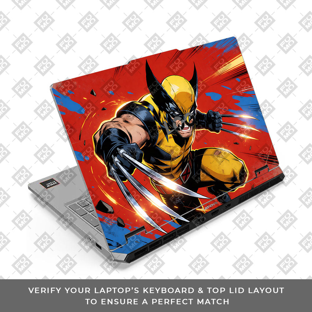 Lenovo LOQ Essential 15ARP11 Claw Comic Hero Laptop Skin
