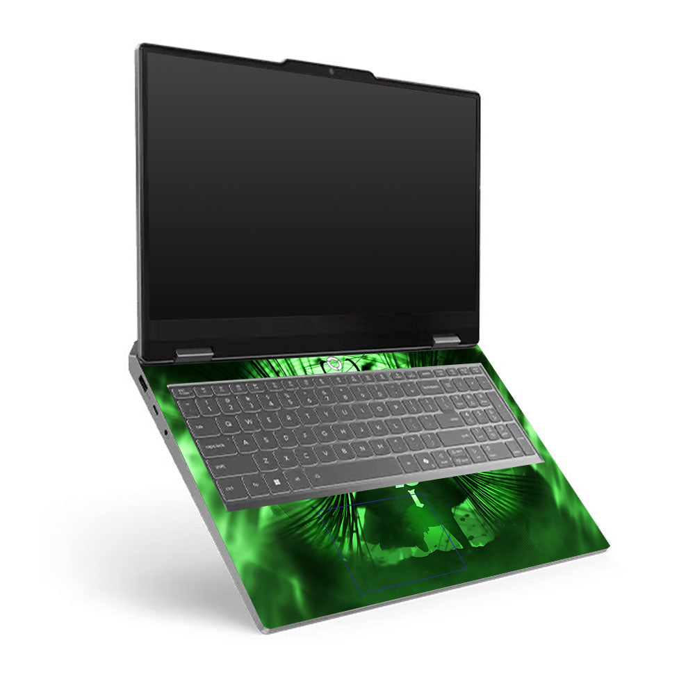Lenovo LOQ Essential 15ARP11 Green Aura Trickster Laptop Skin