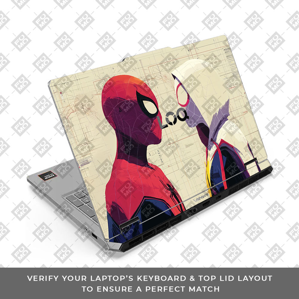 Lenovo LOQ Essential 15ARP11 Web Hero Duo Laptop Skin