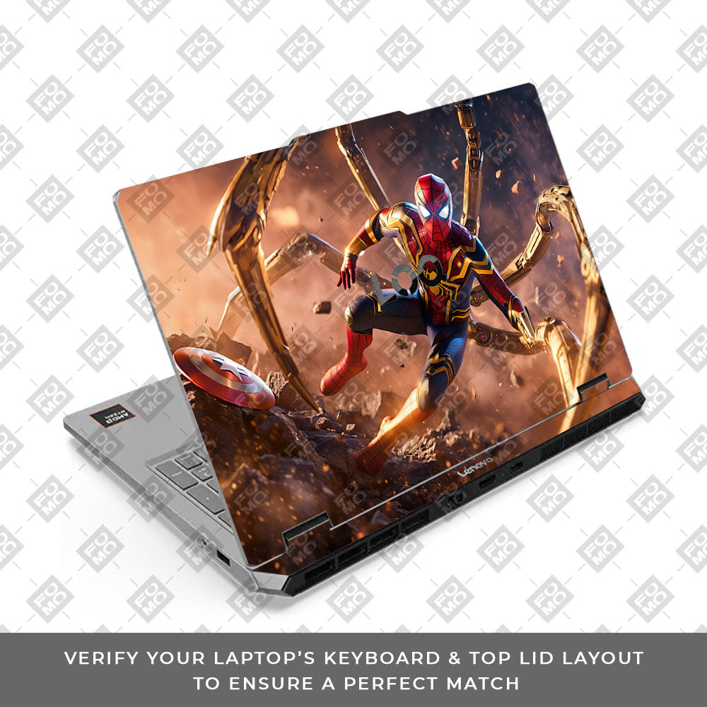 Lenovo LOQ Essential 15ARP11 Cyber Web Hero Laptop Skin