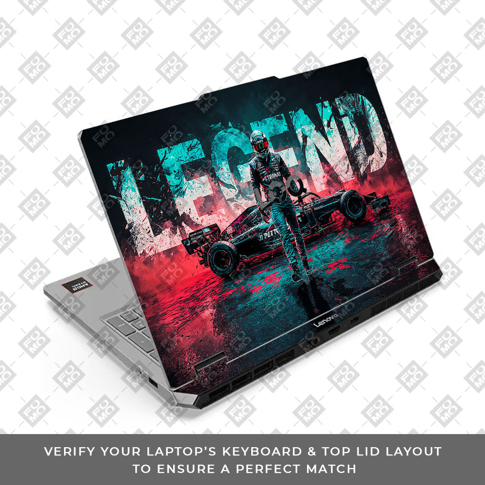 Lenovo LOQ Essential 15ARP11 Grand Prix Racer Laptop Skin