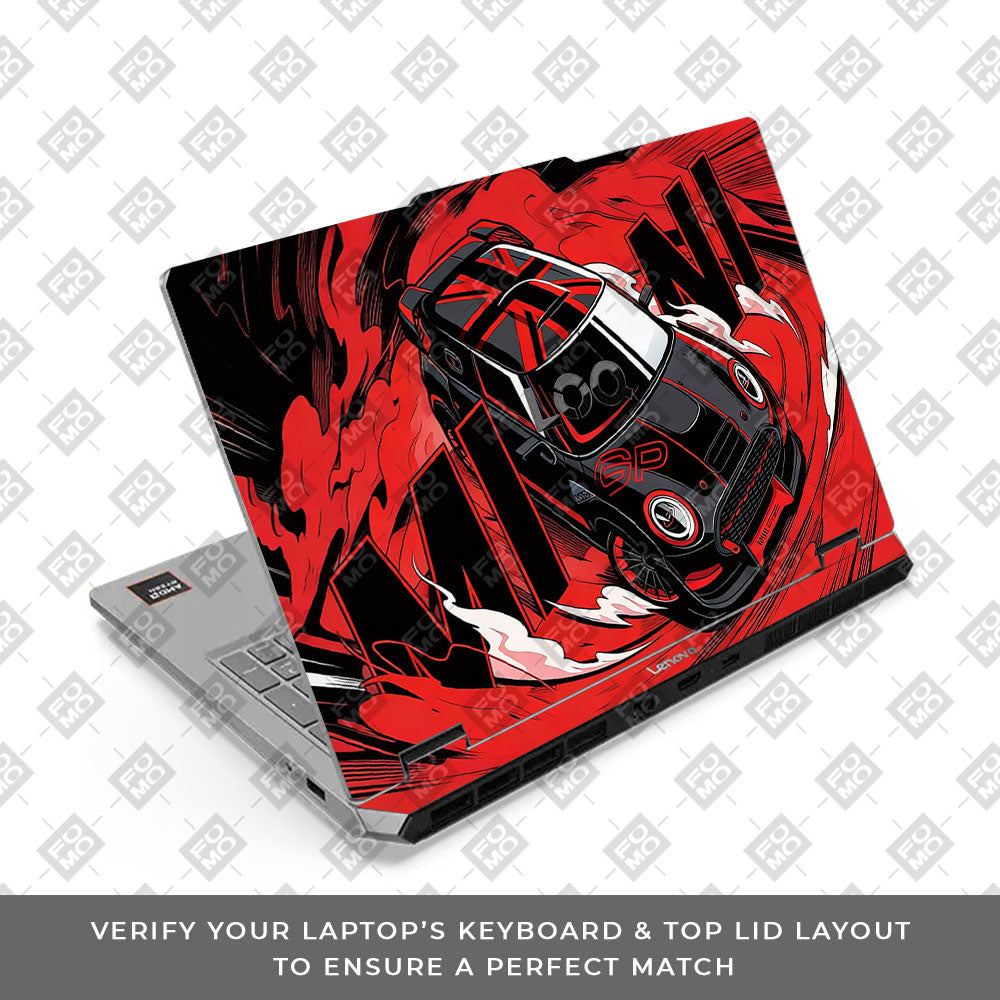 Lenovo LOQ Essential 15ARP11 Retro Compact Car Laptop Skin