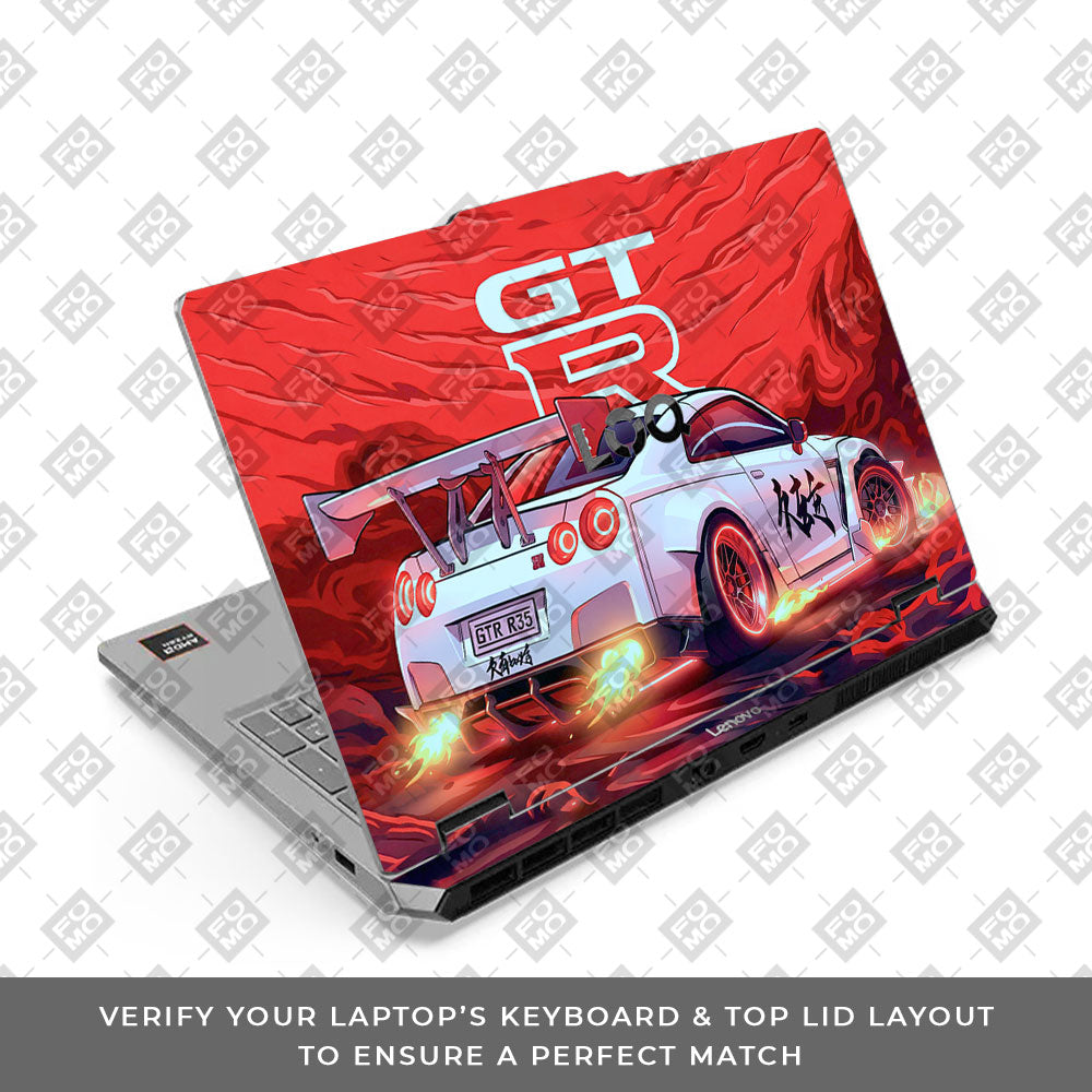 Lenovo LOQ Essential 15ARP11 Turbo Street Racing 3D Laptop Skin