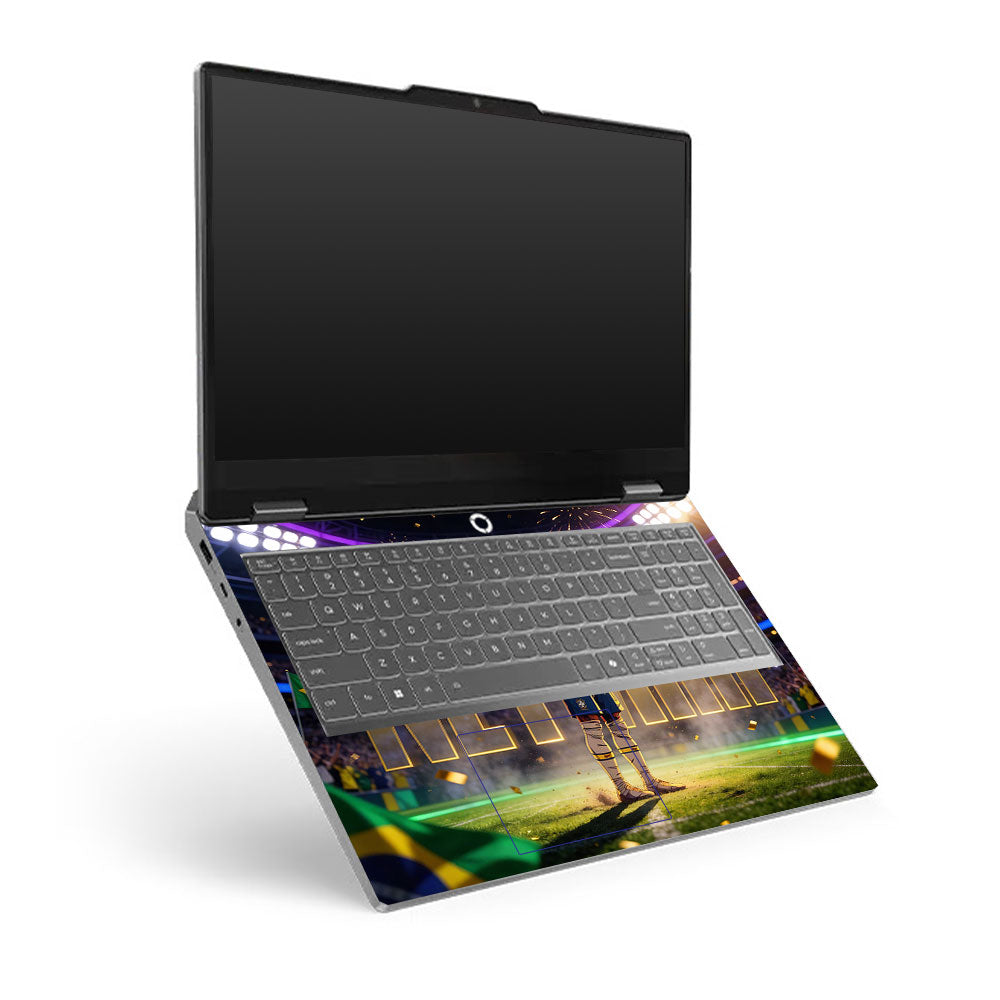 Lenovo LOQ Essential 15ARP11 Golden Flair Aura 3D Laptop Skin