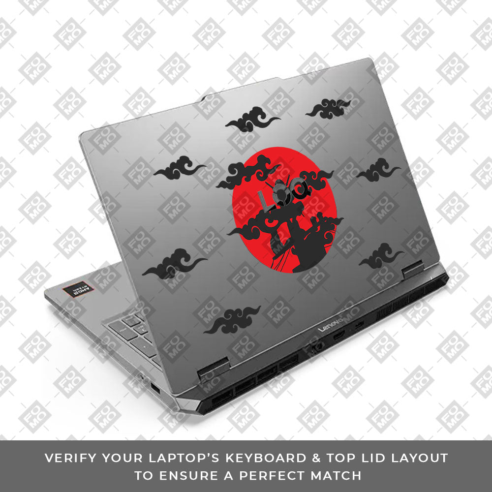 Transparent Lenovo LOQ Essential 15ARP11 Moonlight Ninja Warrior Laptop Skin