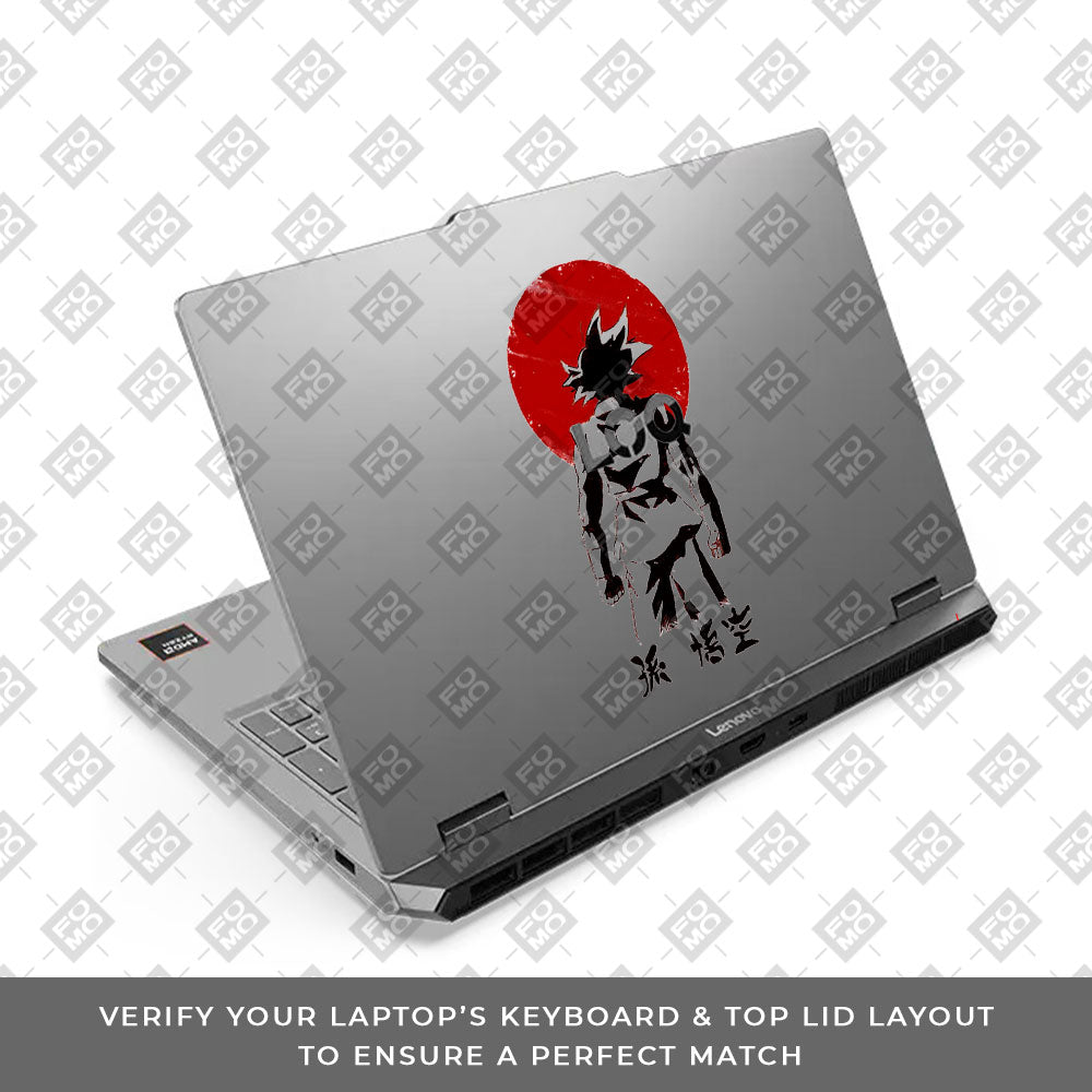 Transparent Lenovo LOQ Essential 15ARP11 Sunset Samurai Laptop Skin